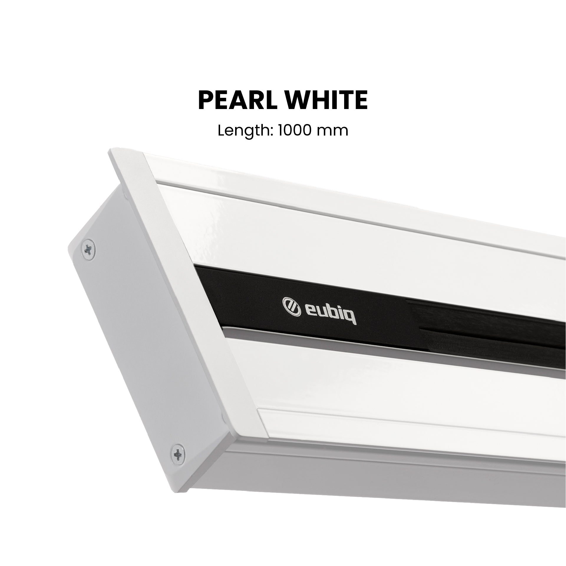 100cm Track - Classic, Pearl White