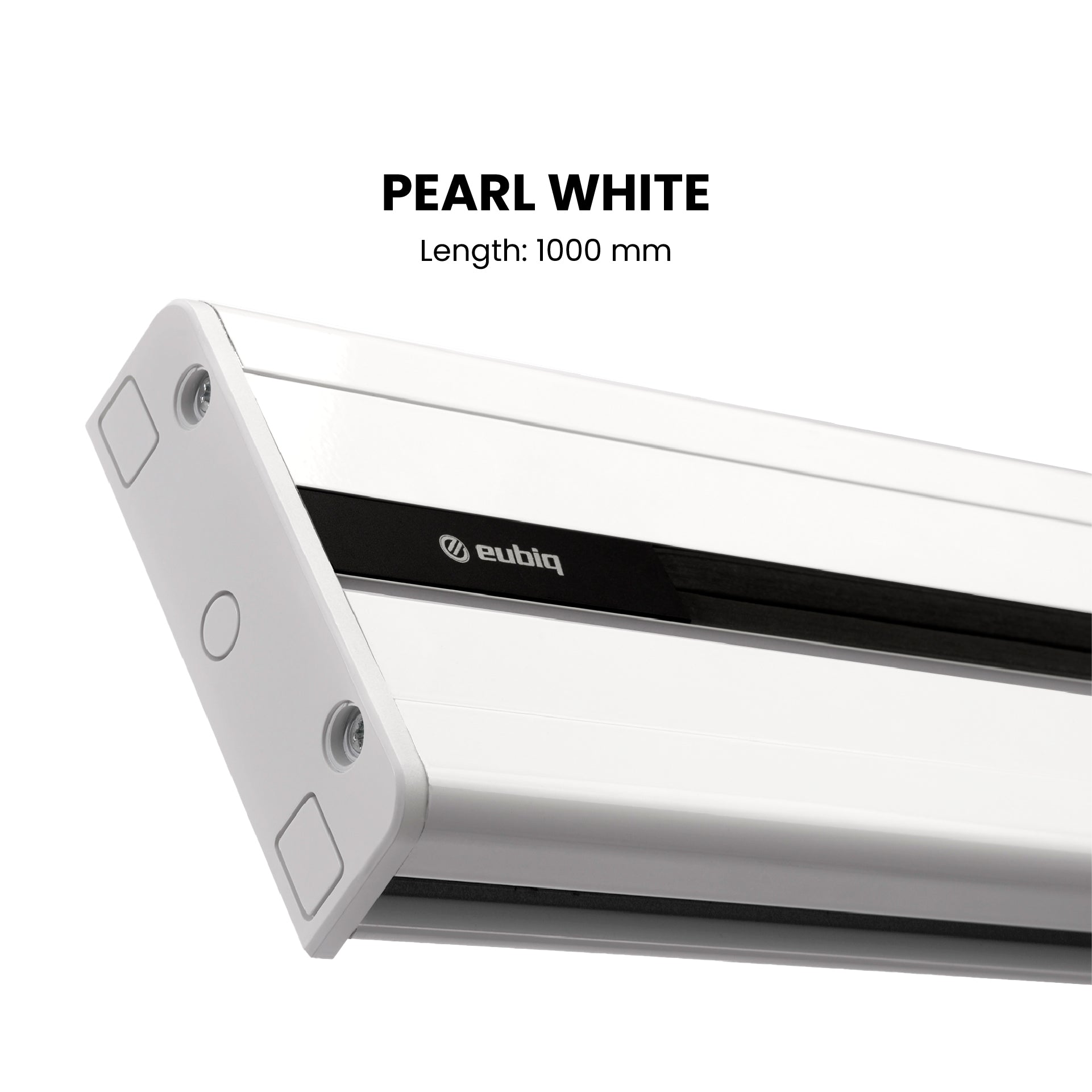 100cm Track - Classic, Pearl White