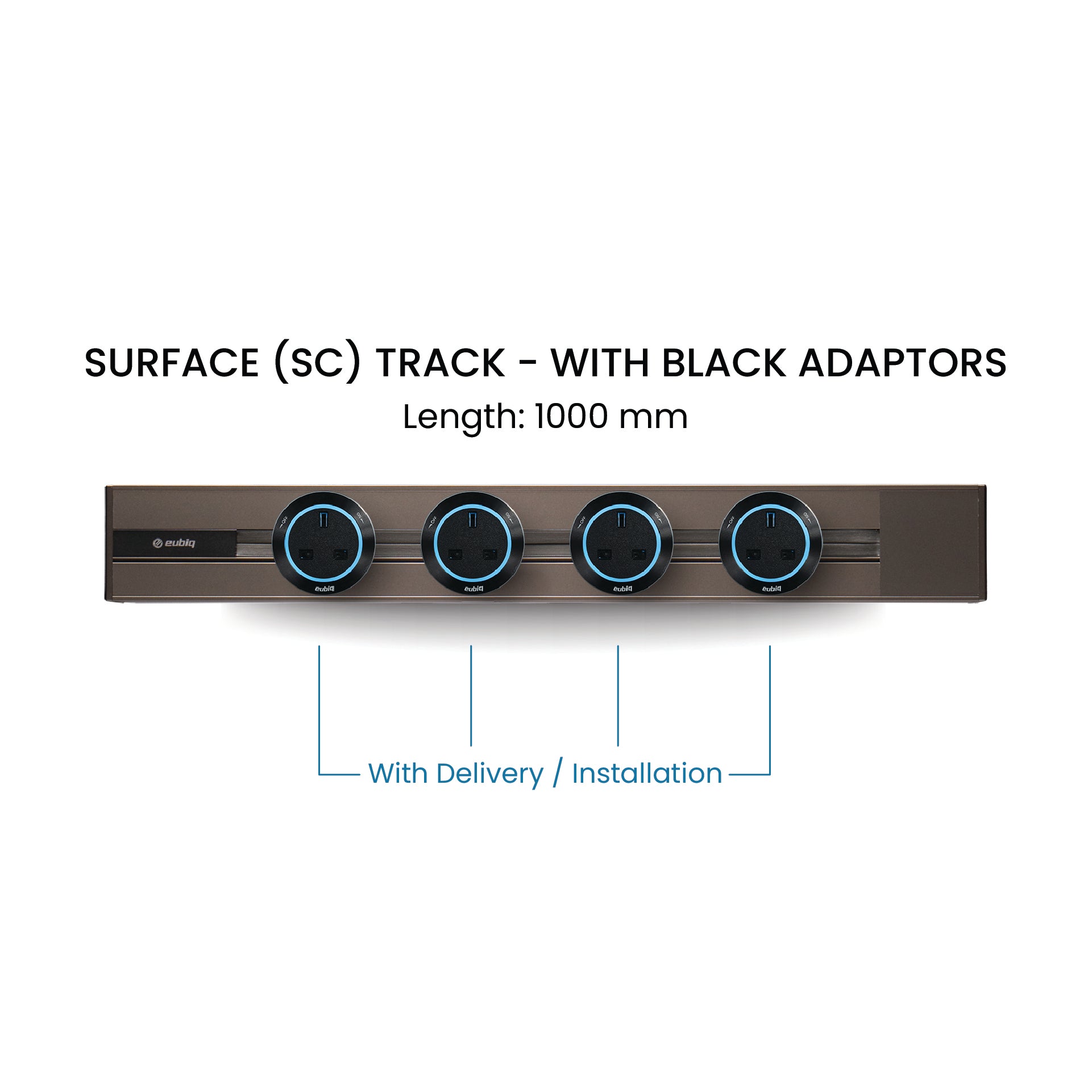100cm Track & Adaptors Package - Copper Bronze