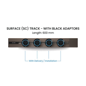 60cm Track & Adaptors Package - Copper Bronze