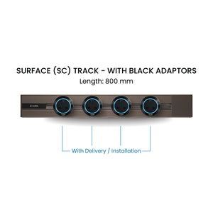 80cm Track & Adaptors Package - Copper Bronze