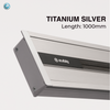 Recess Power-Track & 04 Adaptors Bundle (Titanium Silver)